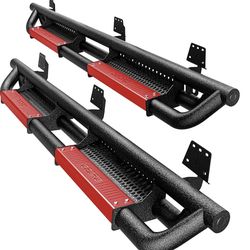 AUTOSAVER88 Running Boards Compatible with 2019-2026 RAM 1500 Crew Cab Paintable Side Steps Rail Drop Nerf Bars