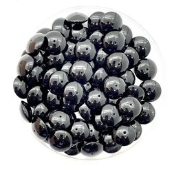 Large Lot Of Onyx Beads