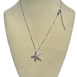 Alamea Starfish Pendant, Sterling Silver
