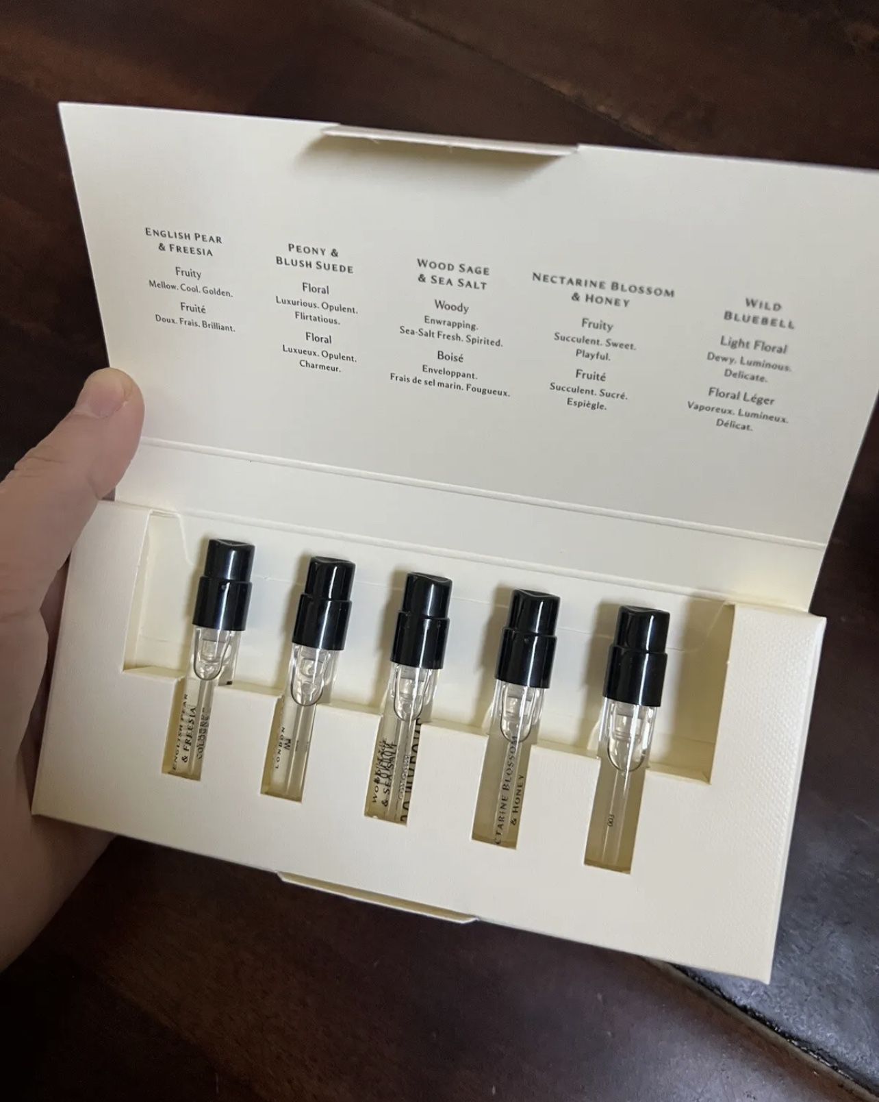 Jo Malone Cologne Discovery Set, 1.5ml x5 Vials Assorted Collection, NWB