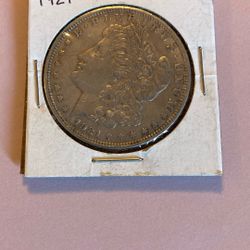 1921 Morgan Silver Dollar
