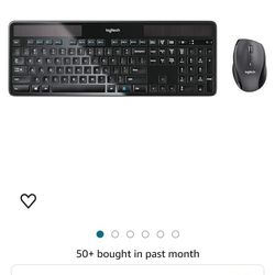 Logitech K750  Keyboard And Mouse