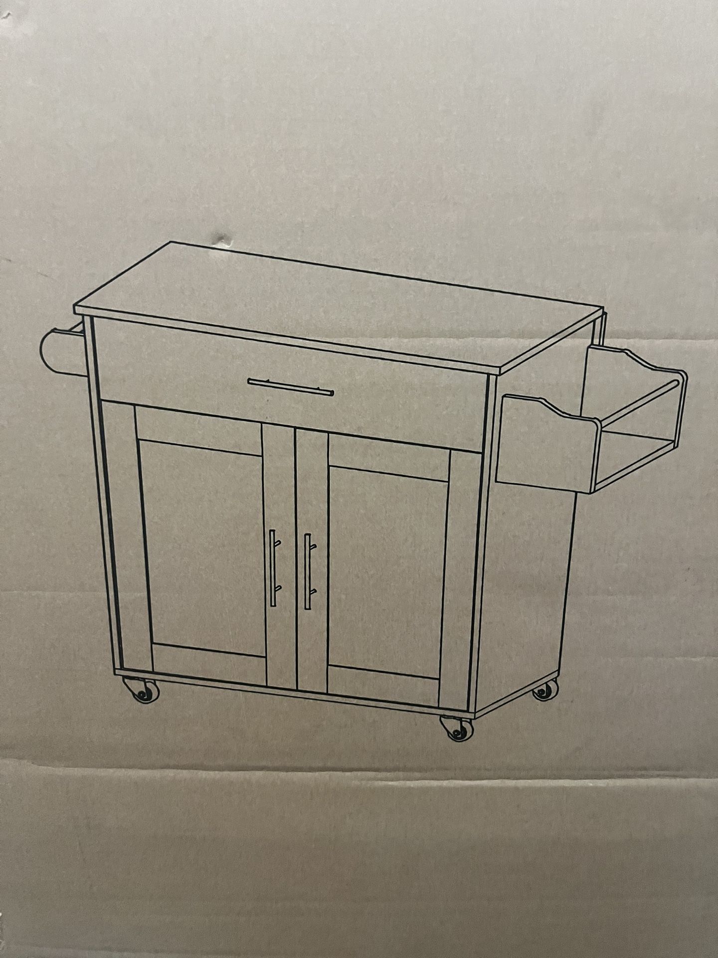 Kitchen Island Cart
