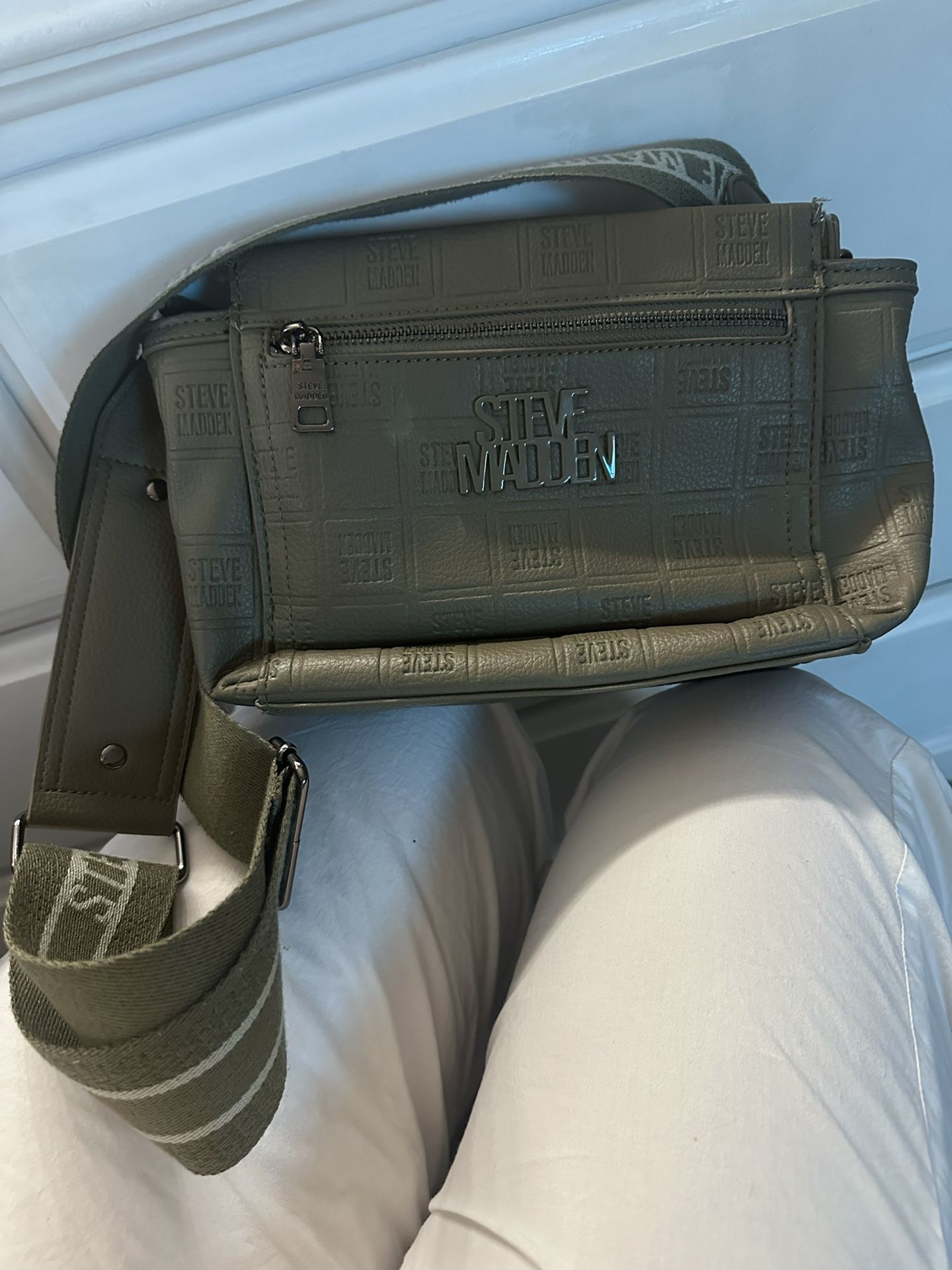Steve Madden Dark Green Tote Bag