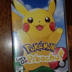 Pokemon Let's Go Pikachu Nintendo Switch