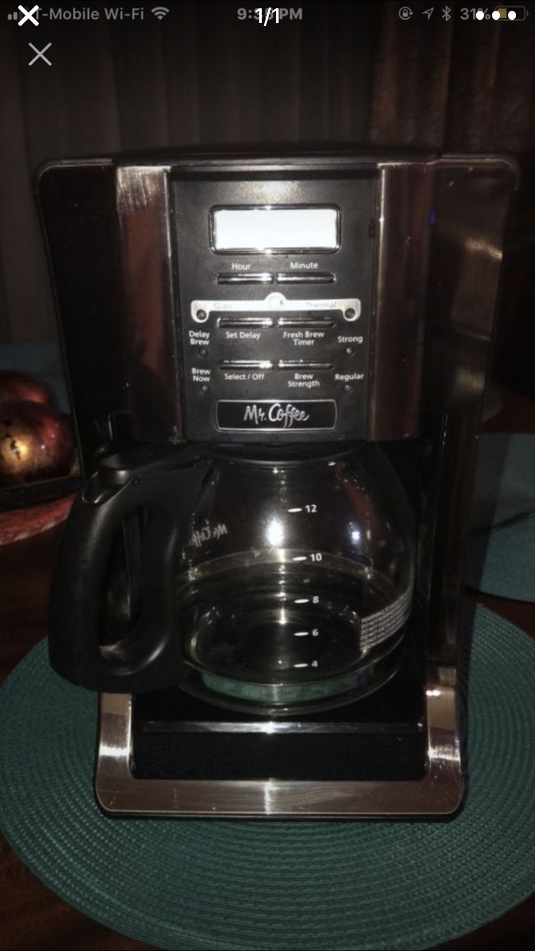 coffee maker