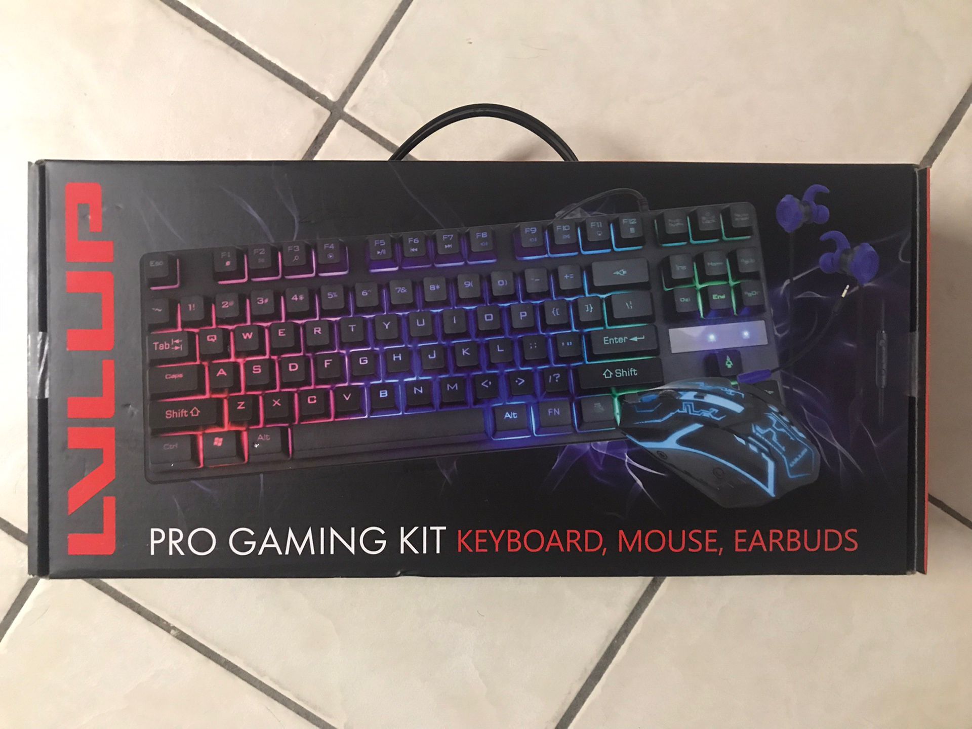 LVLUP RGB Pro Gaming Kit (New In Box)