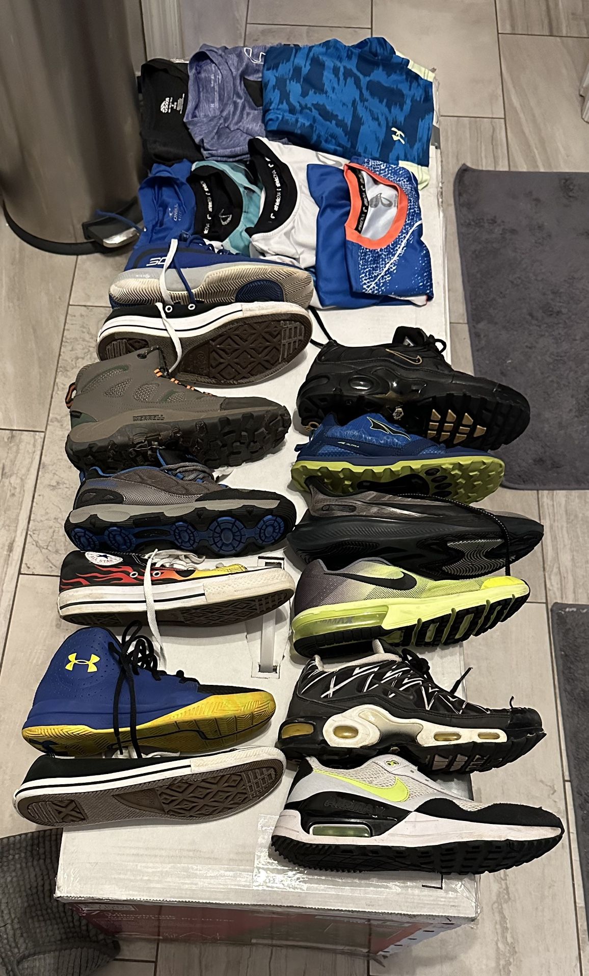 Large Lot of Kids Sneakers/boots and other items See post For Sizes