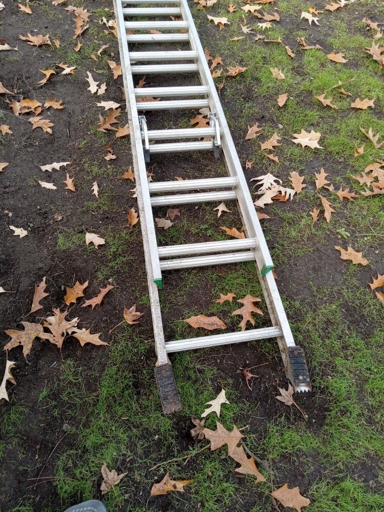 20ft Extension Aluminum Ladder 