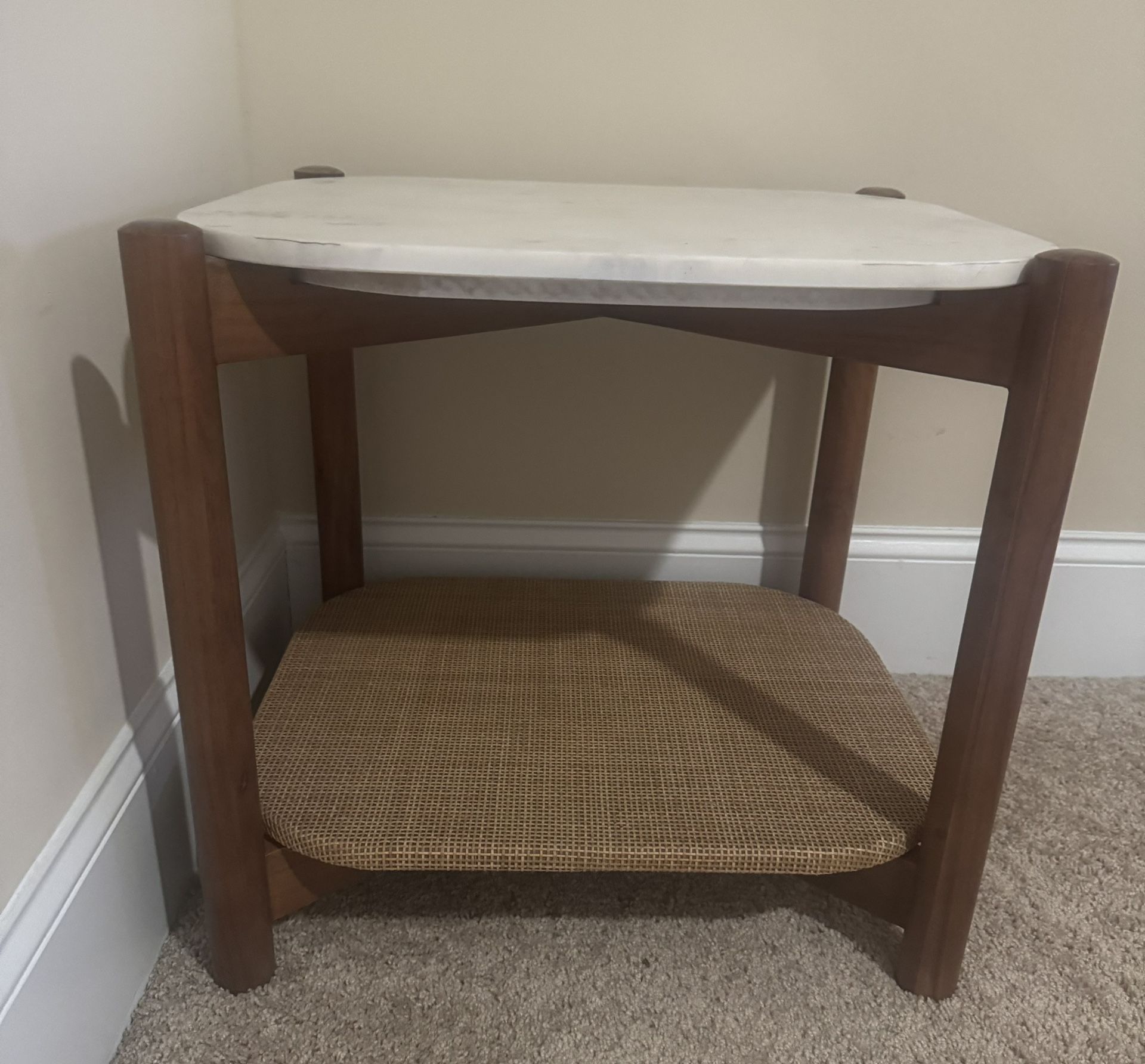 AllModern Carolyn Marble top End Table