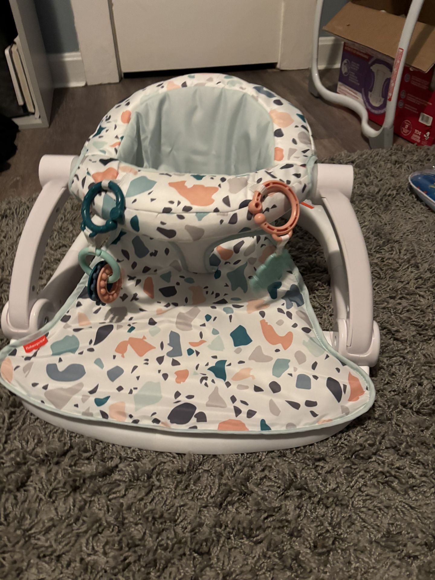 Fisher-Price Portable Baby Chair Sit-Me-Up Floor Seat