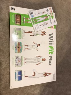 Wii fit plus board and game