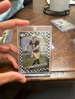 Tyler Shough Prizm Rookie Card New Orleans Saints