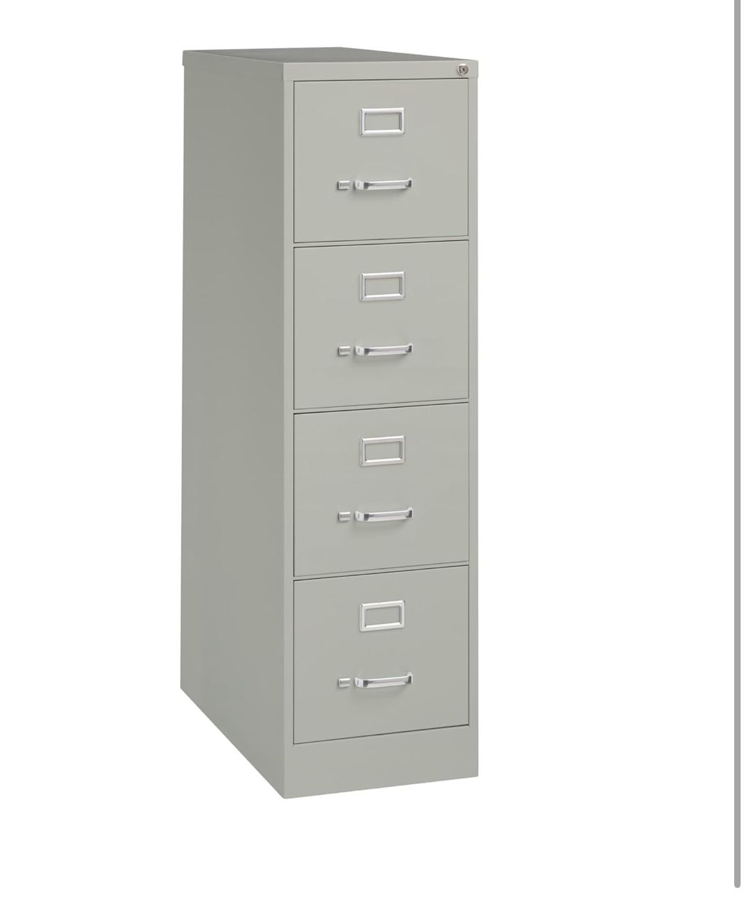 WorkPro 26 1/2"D 4-Drawer Letter-Size Vertical File Cabinet
