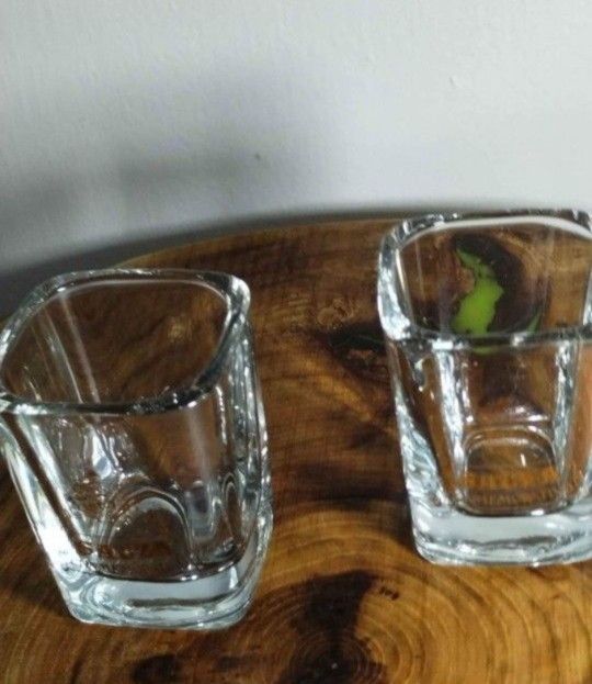 SAUZA COMMEMORATIVE SHOT GLASSES SET OF 2 - AC100