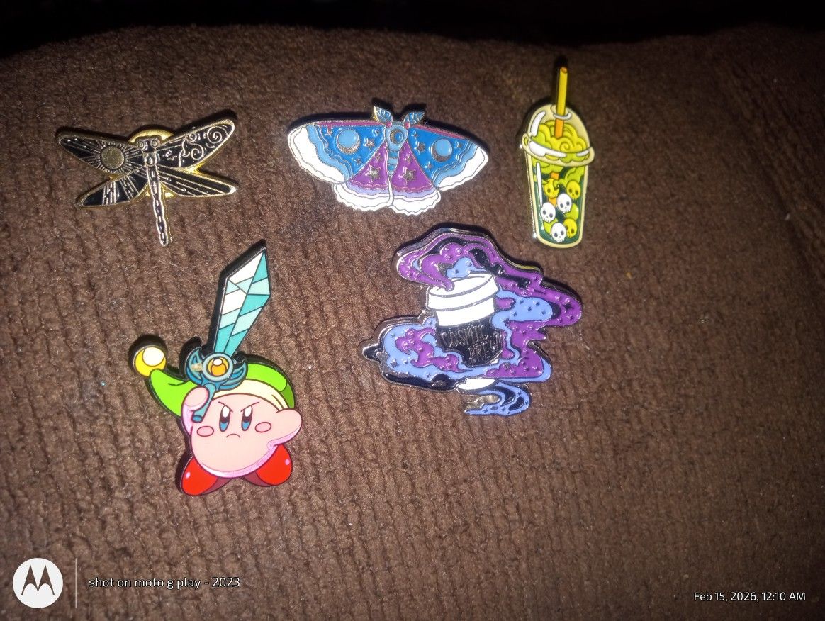 Old Metal Push Pins