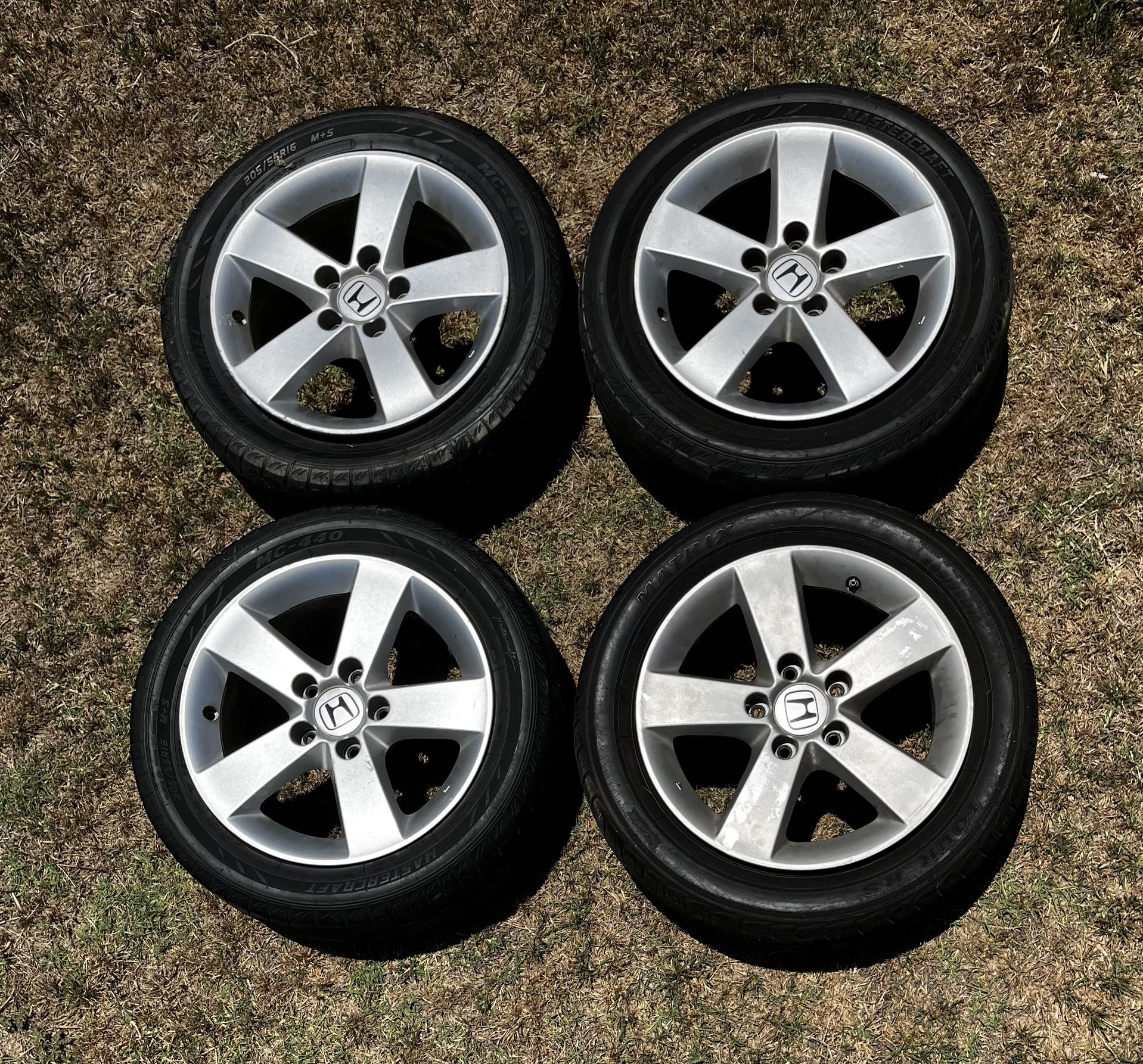 Oem Factory 06-11 Honda Civic 16in Alloy Rims & Tires
