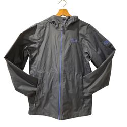 Mountain Hardwear Navy Rain Jacket  Plasmic Full Zip Waterproof Dry Q Mens Small