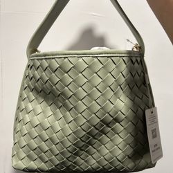 Woven Crossbody Bag 