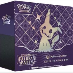 Pokémon Center Paldean Fates ETB