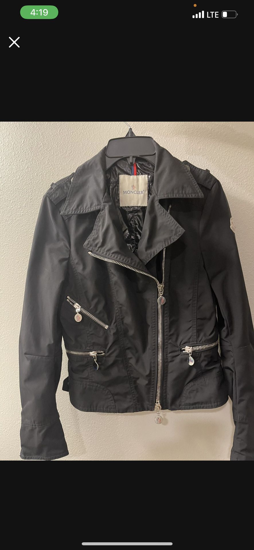 Moncler Jacket Size 1