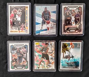 NBA Victor Wembanyama Michael Jordan All Star legends 6 card lot