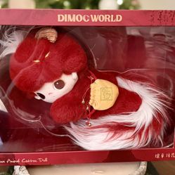DIMOO Stories in the Cup Series-Auspicious Animal Cotton Doll