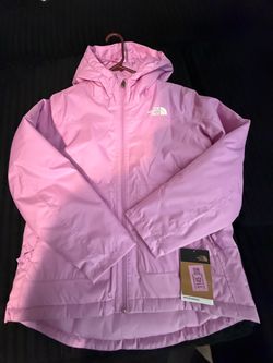 The North Face Pink Hooded Zip Jacket