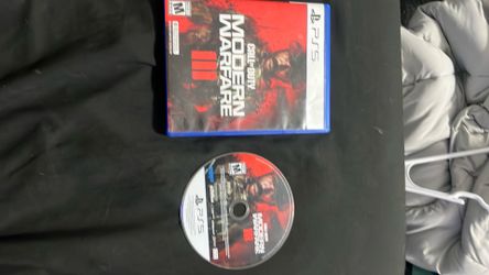 PS5 Call of Duty Modern Warfare disc