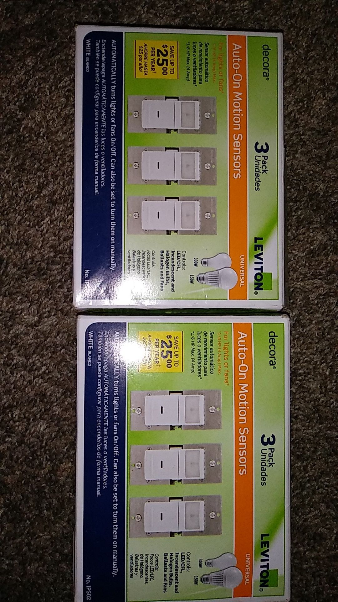 Decora Auto Motion Sensors