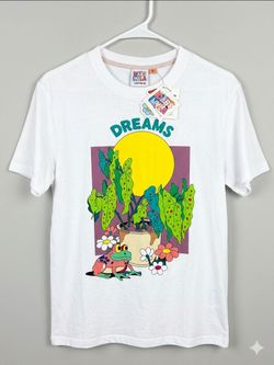 Cotton On x Dabs Myla Artist Collab Graphic T-Shirt - "DREAMS" - M