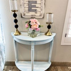 Blue Console Table 
