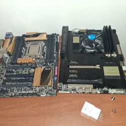 Two Tested Cpus And Two Untested Motherboards 