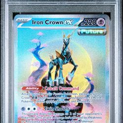 Iron Crown Ex PSA 10 #206 From Temporal Forces For Sale 