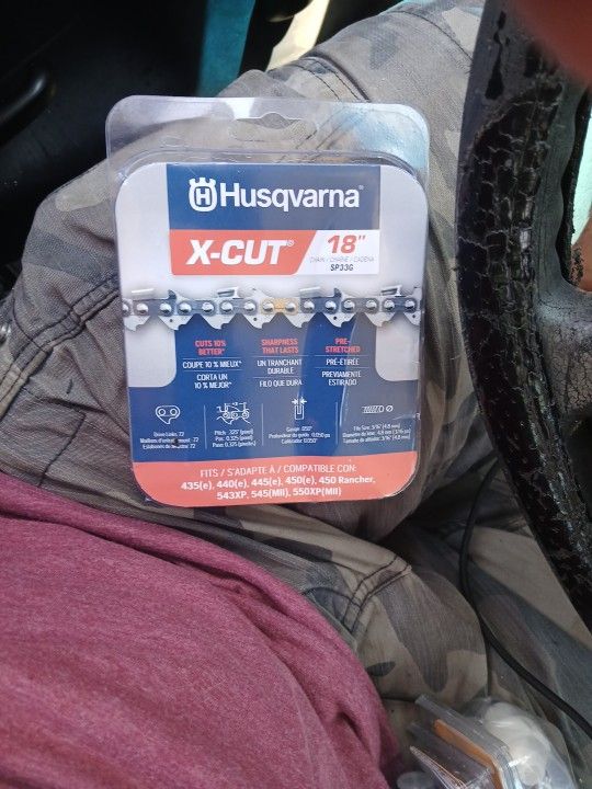 Husqvarna X cut Chainsaw Blades 18