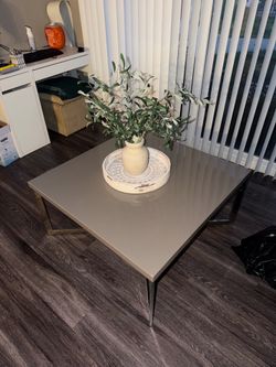 Modern Coffee Table + Matching Side Table