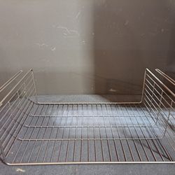 New Set Of 4 Wire Slide On Shelf Dividers 
