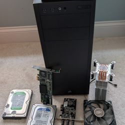 Computer Parts -Corsair Case Plus Parts -Bundle