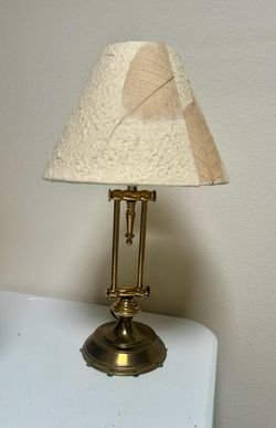 Underwriters Laboratories Vintage polished brass lamp