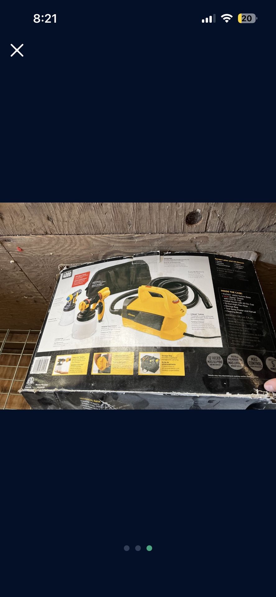 This Sprays Latex And Oil.