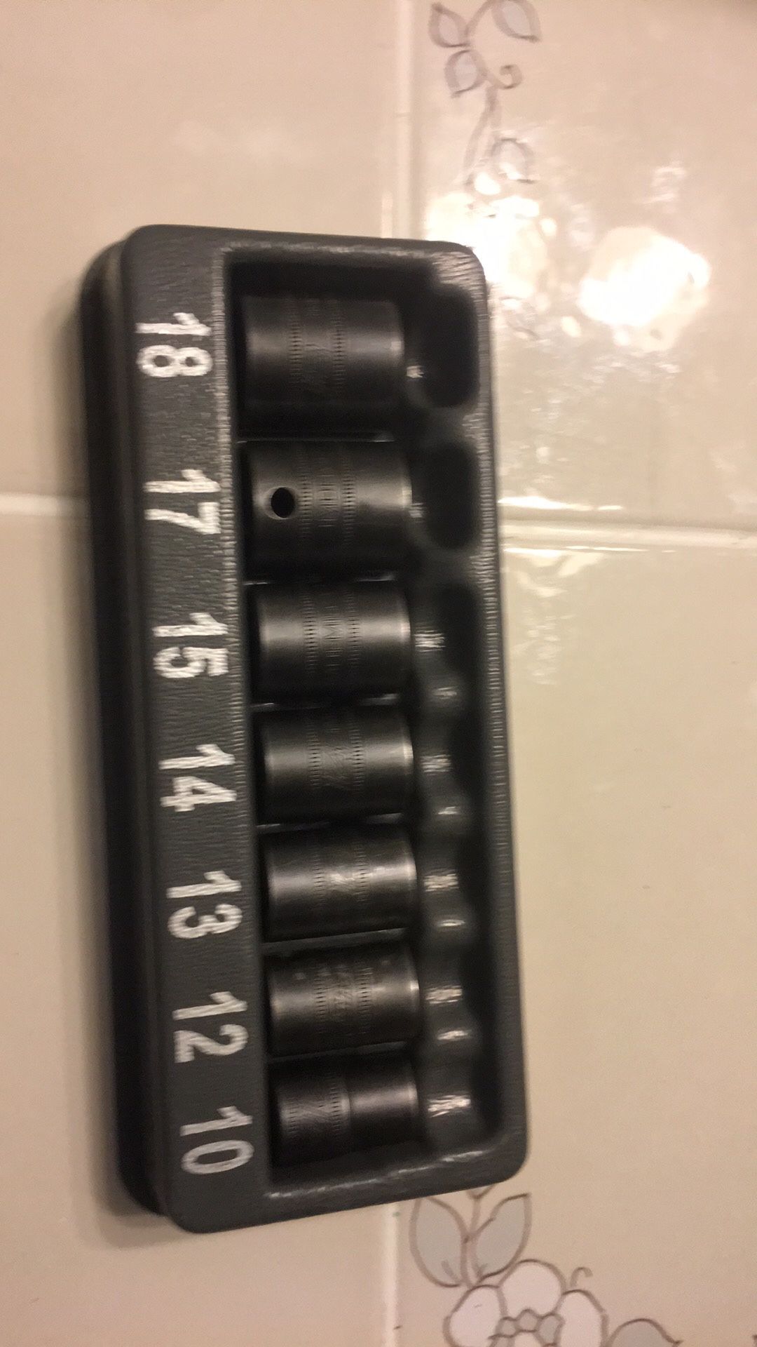 Snap On 7 Pc Metric Set