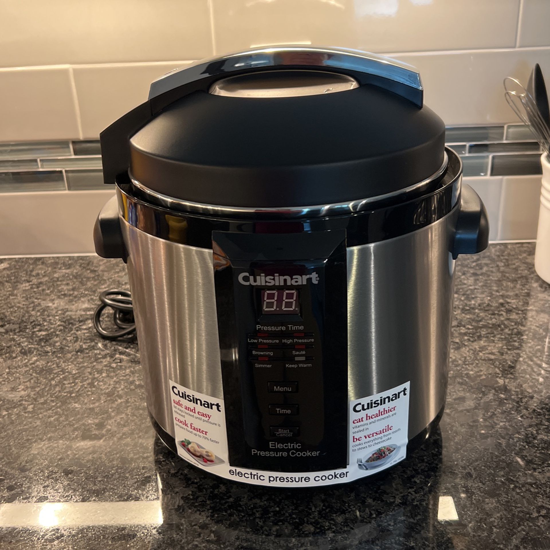 Cuisinart Electric Pressure Cooker -Used once for Sale in Covington, KY -  OfferUp