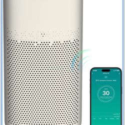 Air Purifiers for Home Large Room Up to 2800Ft²  PM 2.5 Air Laser Sensor, Hepa 3-in-1 air Filter Filters Airborne Particles, air purifiers With Sm