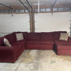 Three-Piece Sectional Sofa Bed
