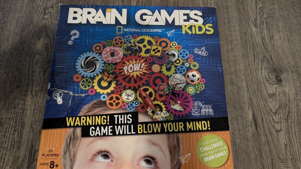 National Geographic Brain Games Kids Board Game