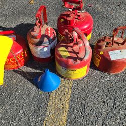 Metal Gas Cans