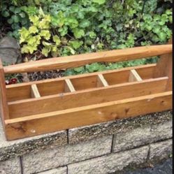 Craftsman Style Wooden Toolbox