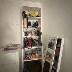 White IKEA Bookshelf 