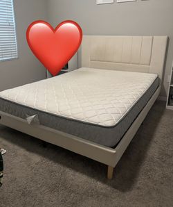 Queen size bed frame