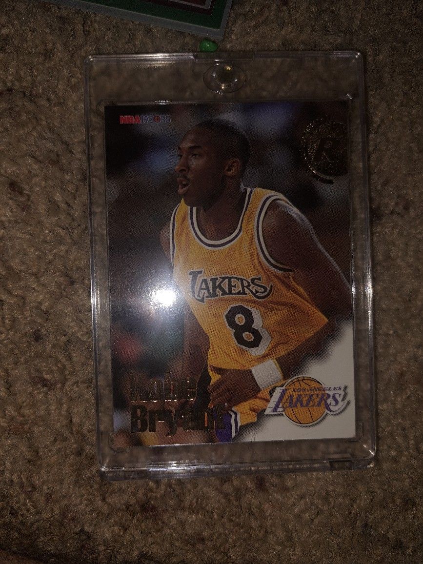 Kobe Bryant Rookie Card NBA Hoops Offical Rookie